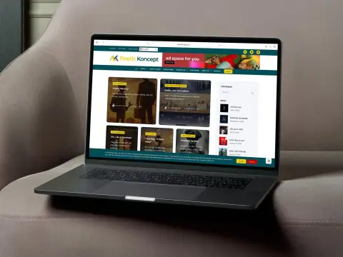 Poetic Koncept website