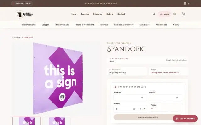Simply Perfect — work sample