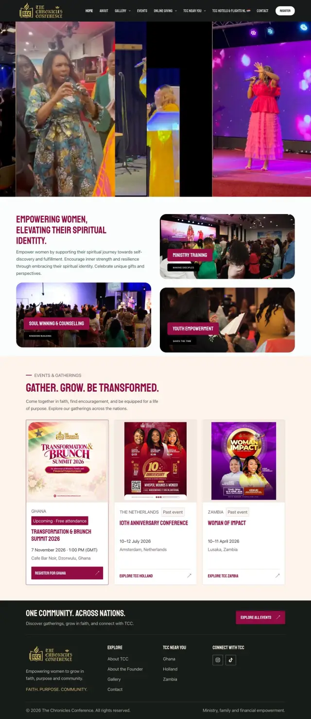 The Chronicles Conference — project image 1